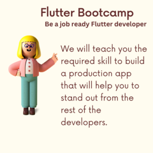 Flutter Developer Bootcamp